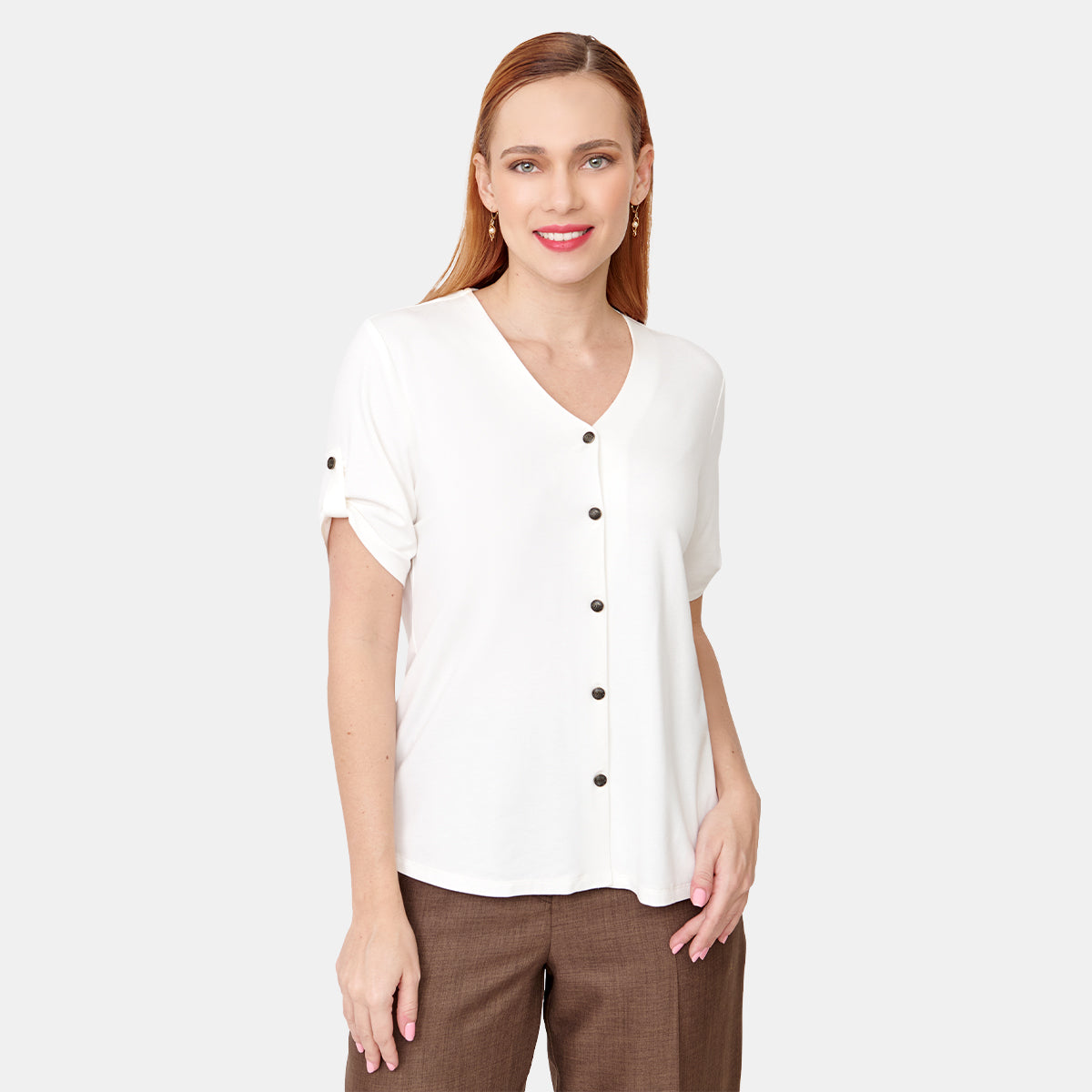 Blusa cuello columpio Vitos