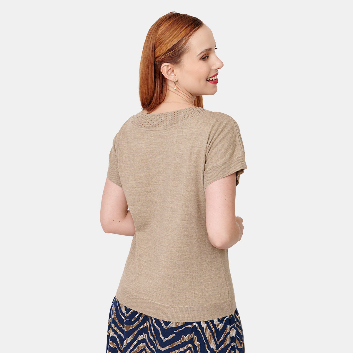 Blusa de punto con detalles Vitos 3