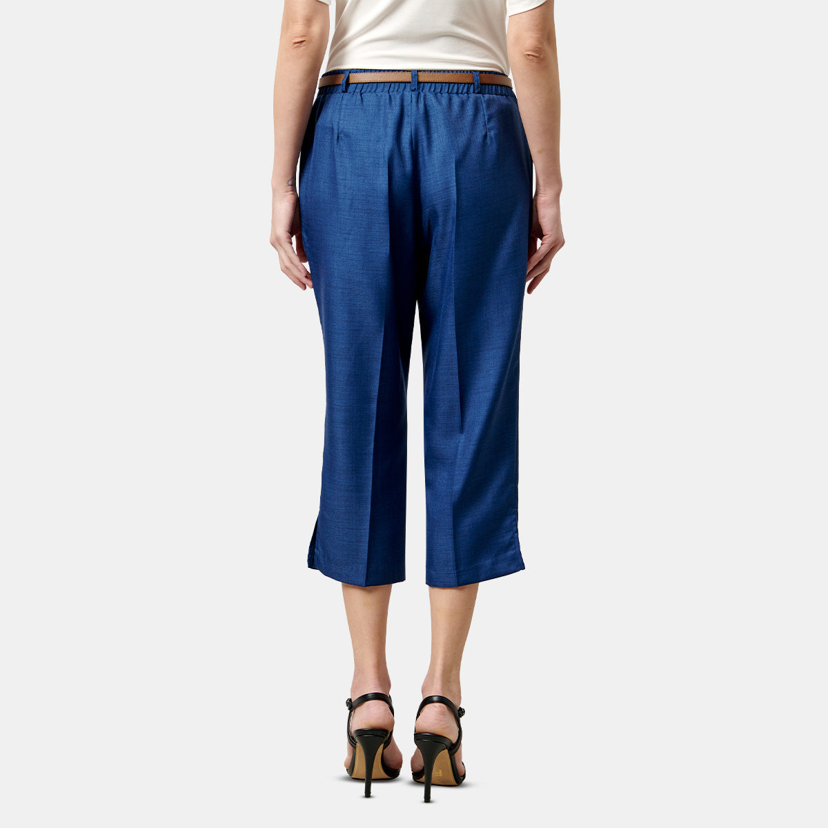 Pantalón tipo Capri colos azul Vitos