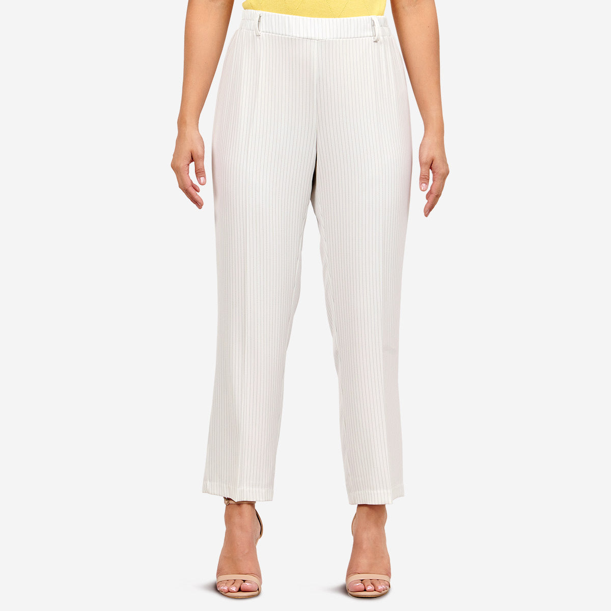 Pantalon rayas pretina volteada Vitos _1