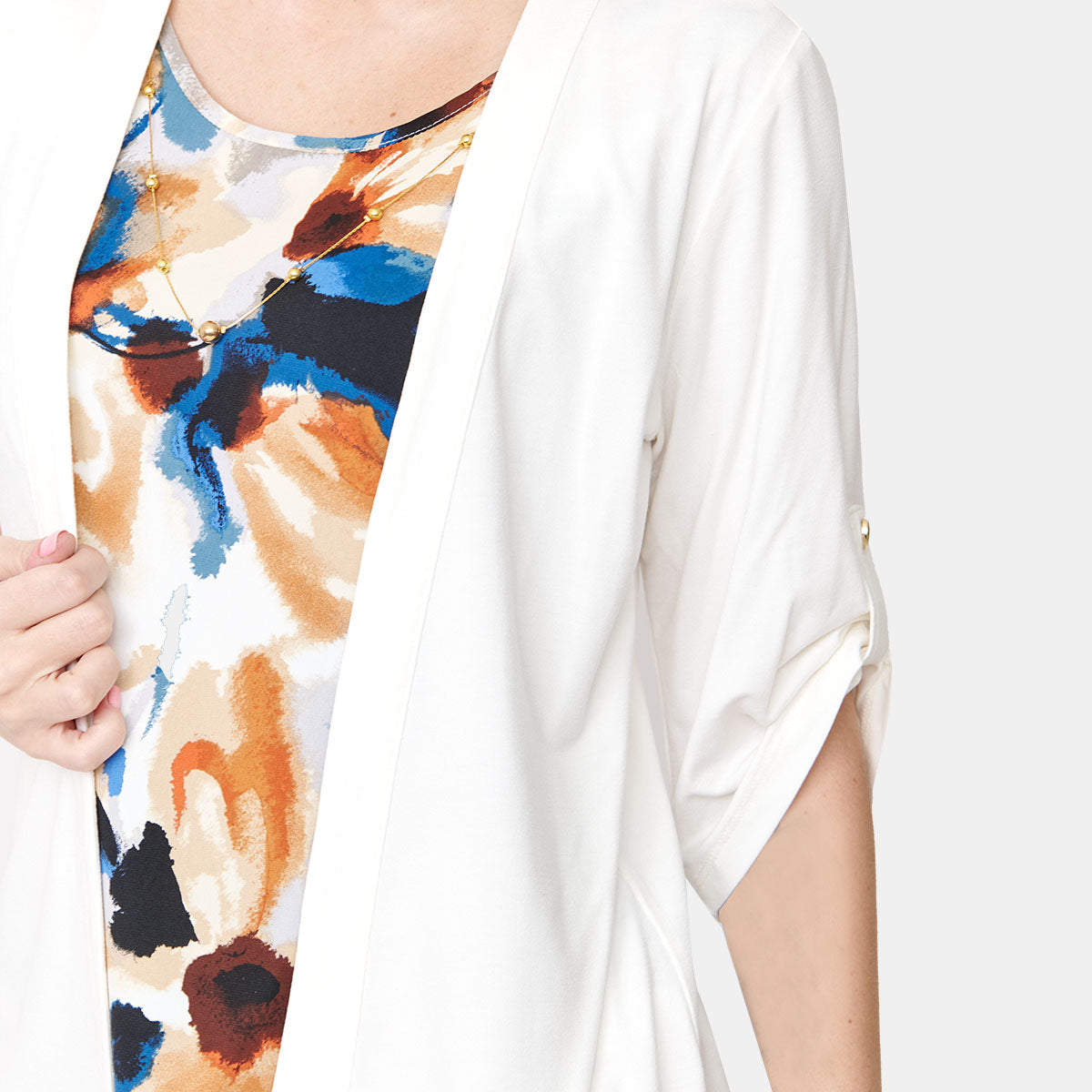 Twinfix blanco estampado para dama vitos