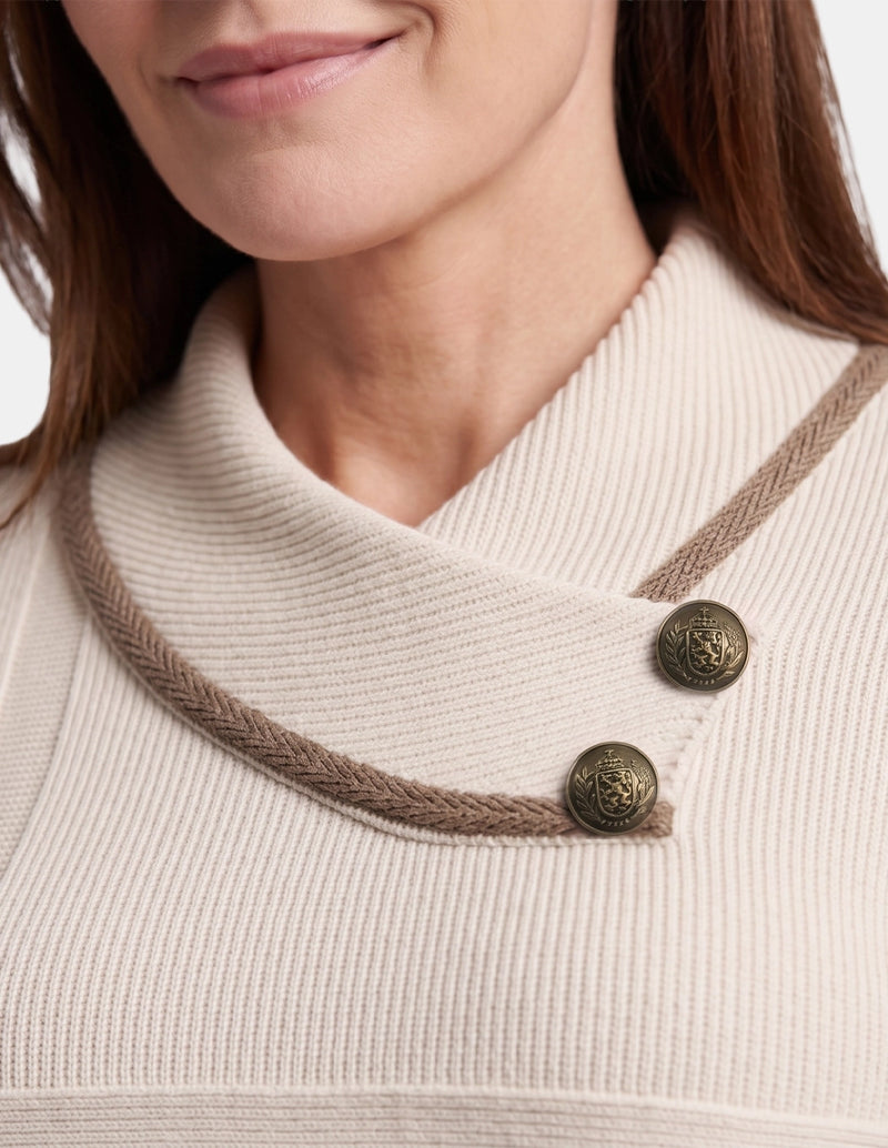 Blusa cuello volteado Grainne - Blusa - Vitos