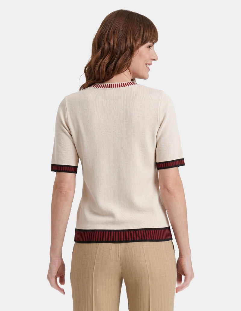 Blusa cuello redondo Celyn