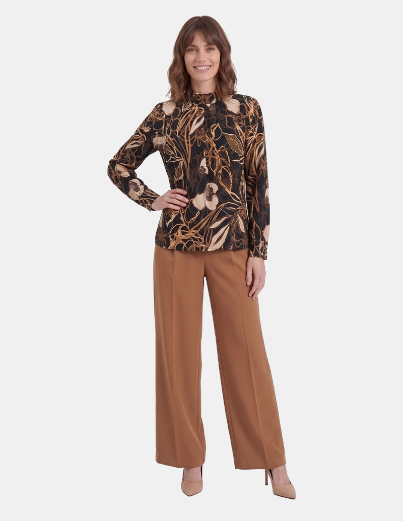 Blusa cuello alto Collin
