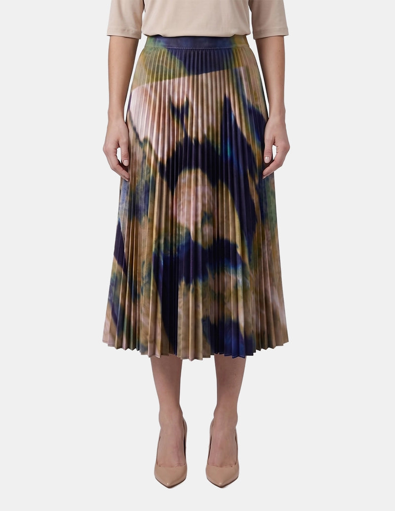 VL79722 - Falda estampada plisada Idris