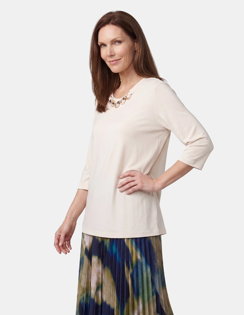 Blusa manga corta Idris