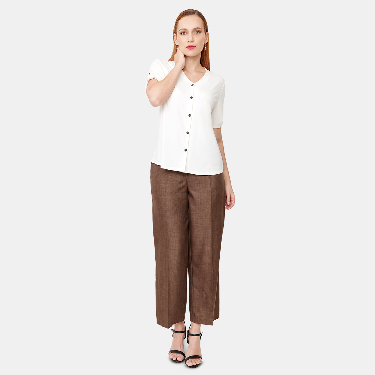 Blusa cuello columpio Vitos