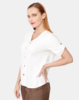 Blusa cuello columpio Vitos