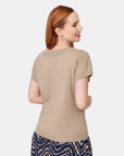 Blusa de punto con detalles Vitos 3