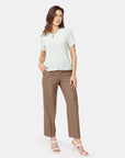 Blusa escote V con boton  Vitos 