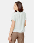 Blusa escote V con boton  Vitos 