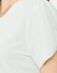 Blusa escote V con boton  Vitos 