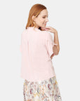 Blusa rosa con manga mariposa Vitos