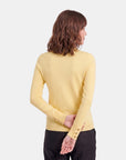 Sueter punto con cuello alto básico Verano