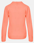 Sueter punto con cuello alto básico Verano