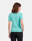 Blusa punto manga corta básico Verano