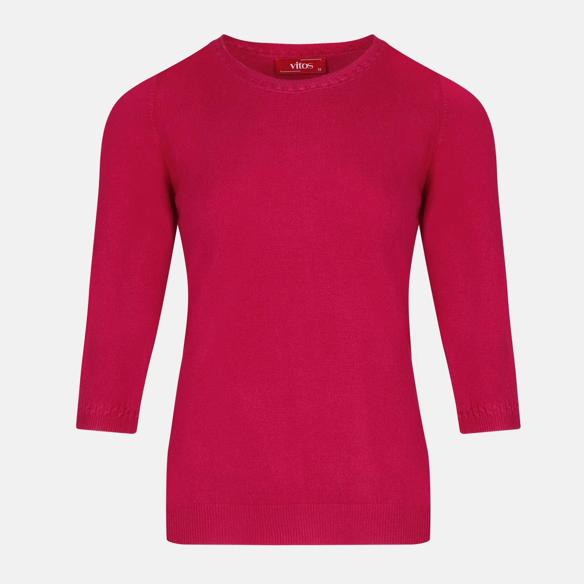 Blusa punto trenza estructura manga 3/4 - C0006