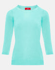 Blusa punto trenza estructura manga 3/4 - C0006