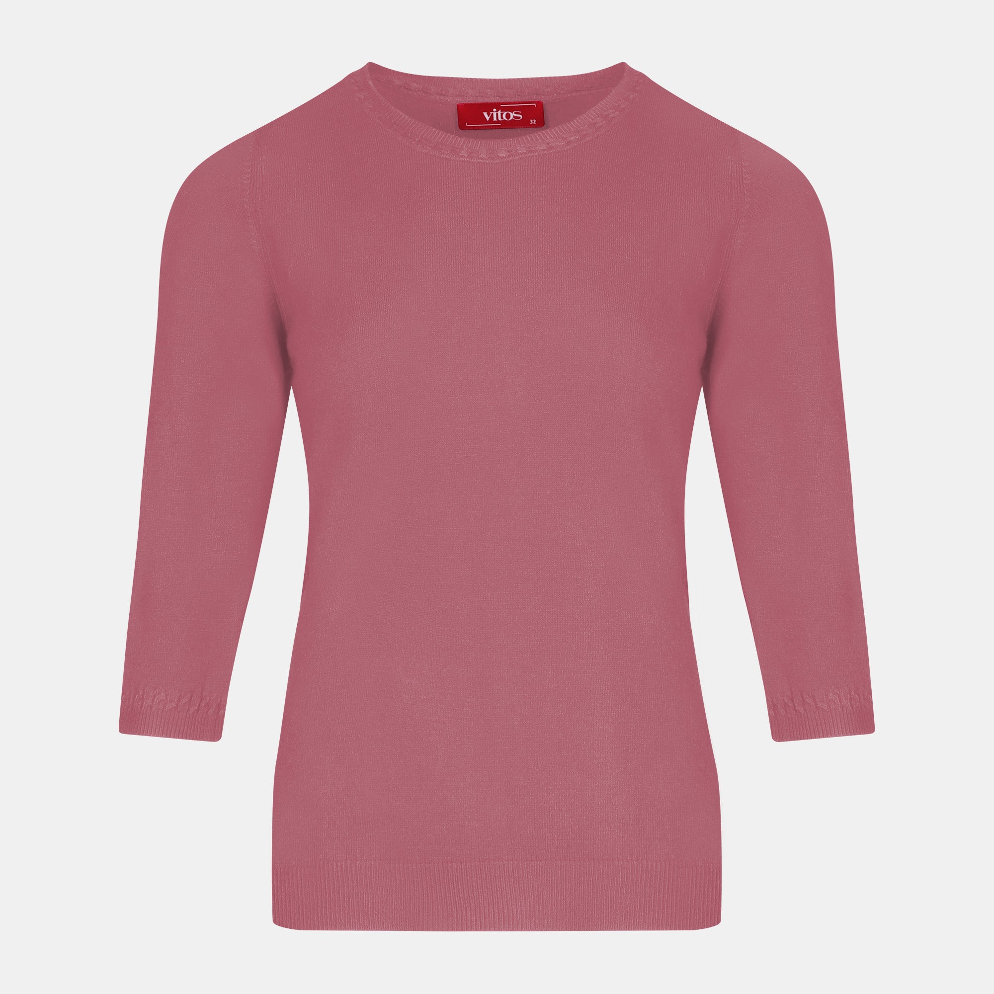 Blusa punto trenza estructura manga 3/4 - C0006 Invierno