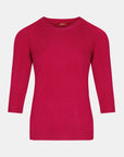 Blusa punto trenza estructura manga 3/4 - C0006