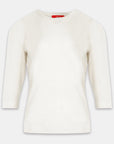 Blusa punto trenza estructura manga 3/4 - C0006