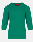 Blusa punto trenza estructura manga 3/4 - C0006