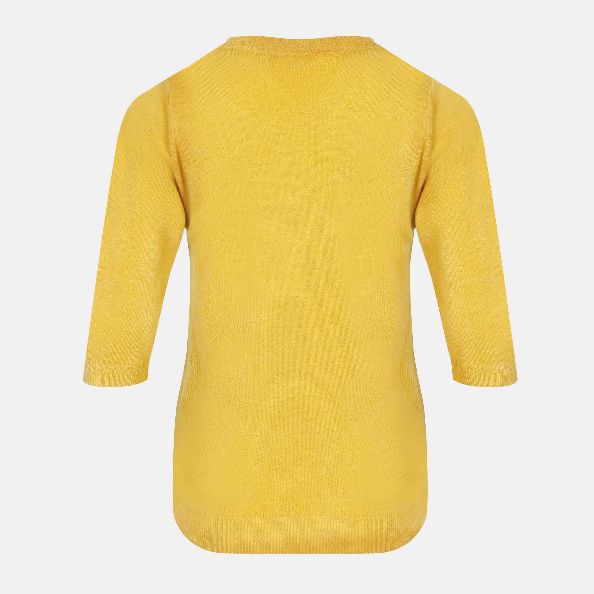 Blusa punto trenza estructura manga 3/4 - C0006
