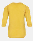 Blusa punto trenza estructura manga 3/4 - C0006
