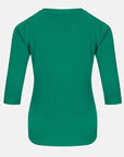 Blusa punto trenza estructura manga 3/4 - C0006