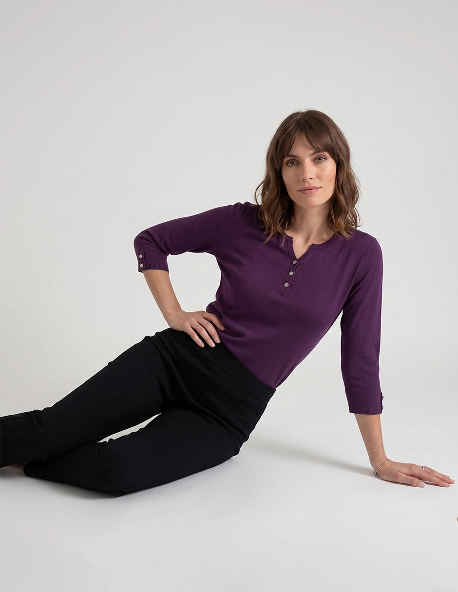 Blusa punto con aletilla