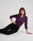 Blusa punto con aletilla