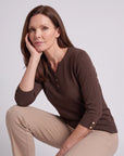 Blusa punto con aletilla