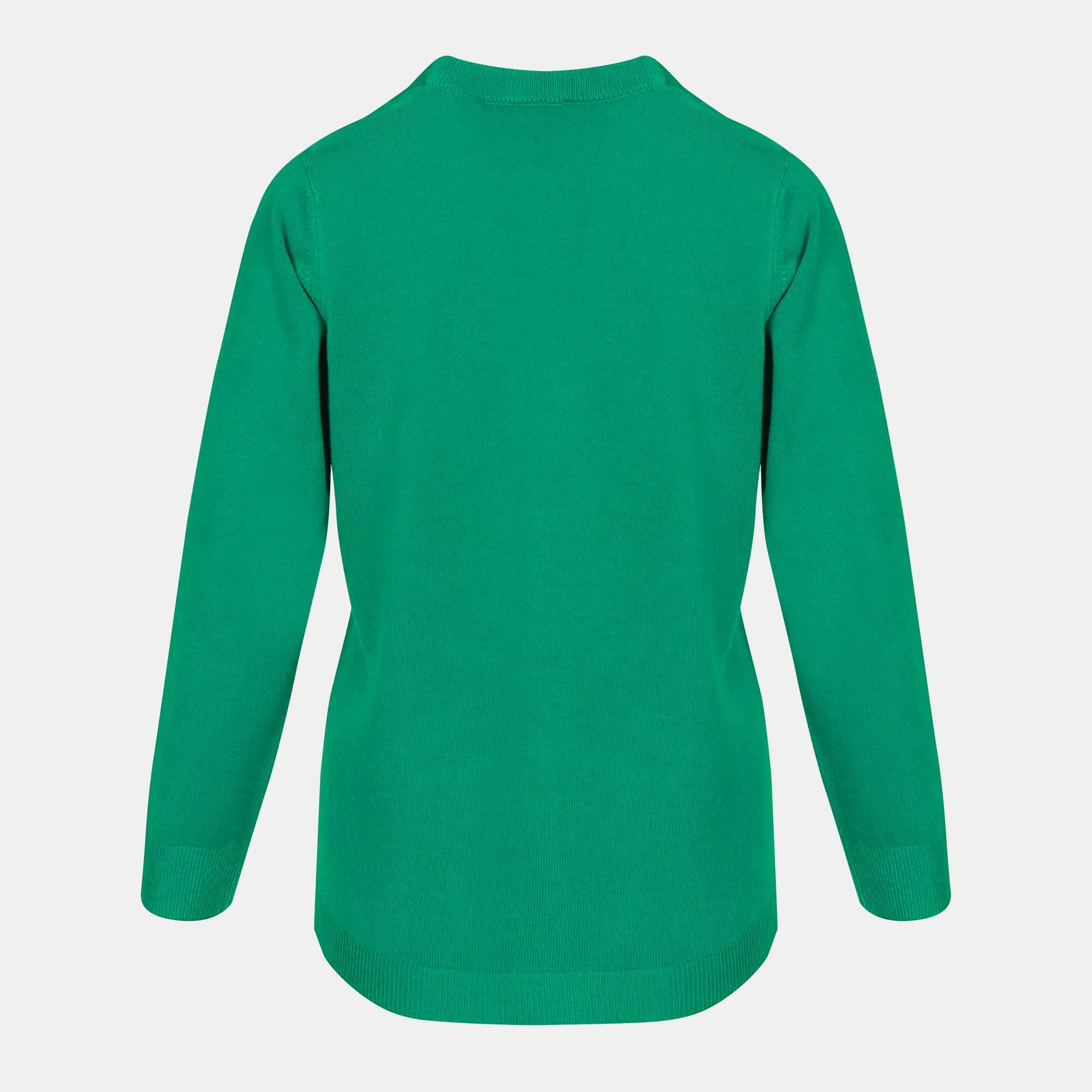 Cárdigan escote V trenza - C0082