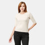 Blusa Trenzas bordada Perla Negra