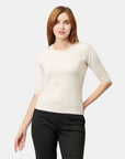 Blusa Trenzas bordada Perla Negra