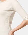 Blusa Trenzas bordada Perla Negra