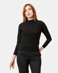 Blusa con detalles bordada Perla Negra