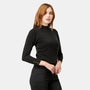 Blusa con detalles bordada Perla Negra