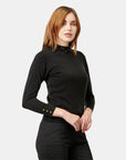 Blusa con detalles bordada Perla Negra