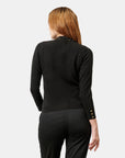 Blusa con detalles bordada Perla Negra