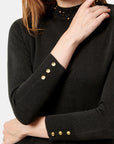 Blusa con detalles bordada Perla Negra