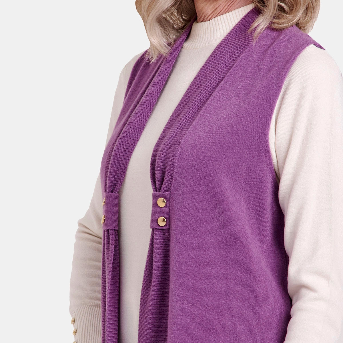 Chaleco solapa complementos