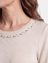 Blusa punto trenza estructura Siofra