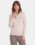 Blusa con cuello manga larga Eilis