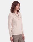 Blusa con cuello manga larga Eilis