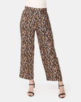 Pantalón estampado con pretina ancha Vitos
