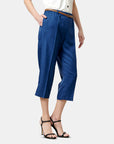 Pantalón tipo Capri colos azul Vitos