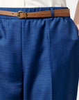 Pantalón tipo Capri colos azul Vitos