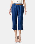 Pantalón tipo Capri colos azul Vitos