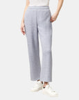 Pants con bolsas diagonales relax cashmere